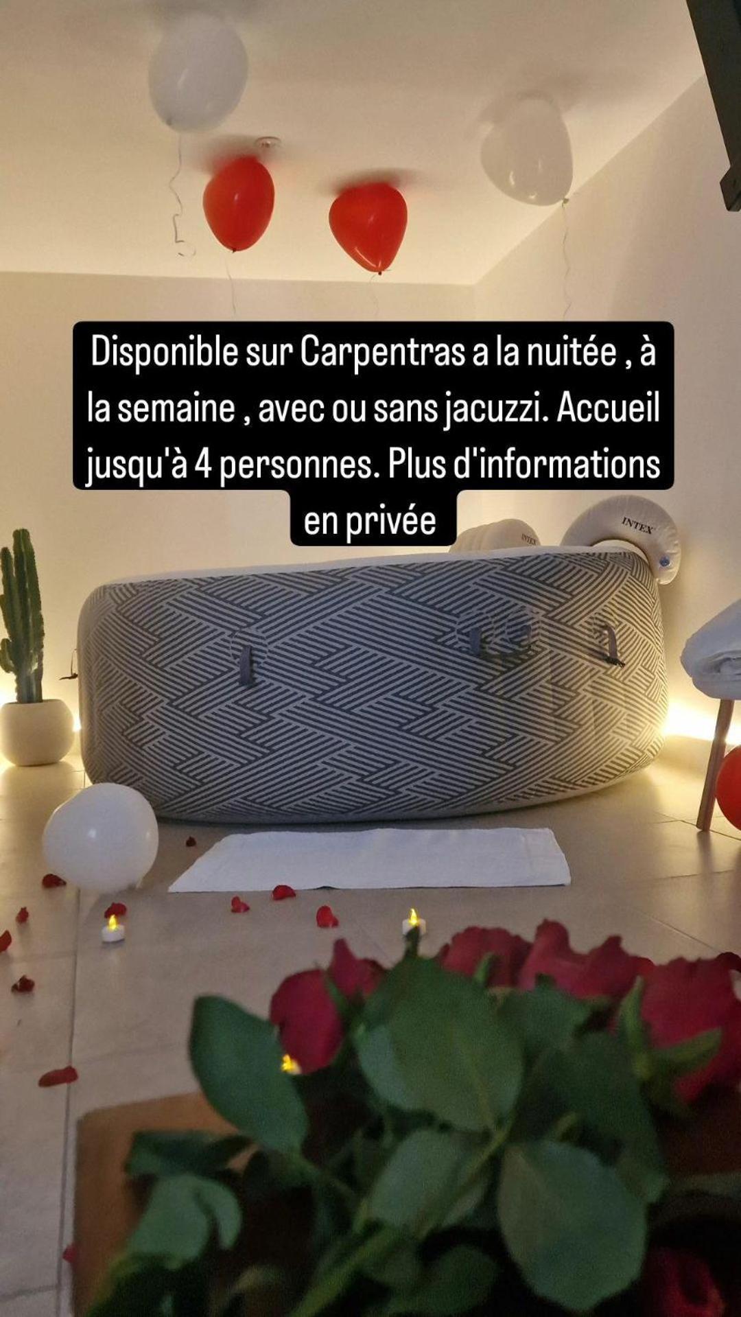 Cosy House Jacuzzi Carpentras Exterior foto